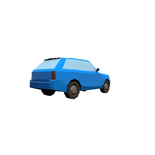 PaperCarsSUV3DayBlueLight Variant